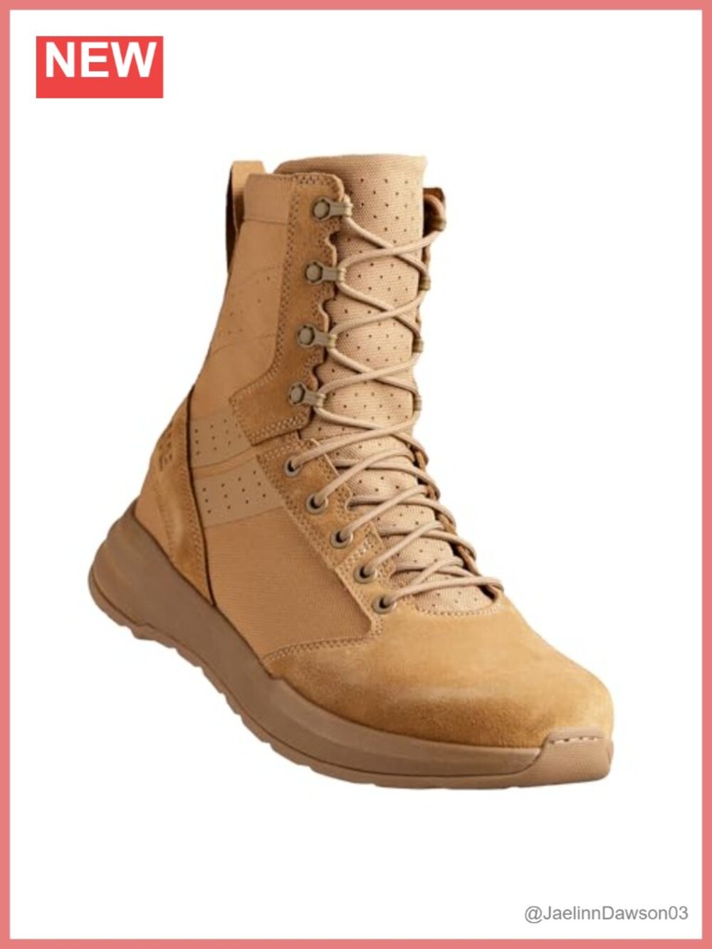 Unisex Military Tactical Boots Carbon Plate Lightweight Combat Lace-Up Water
